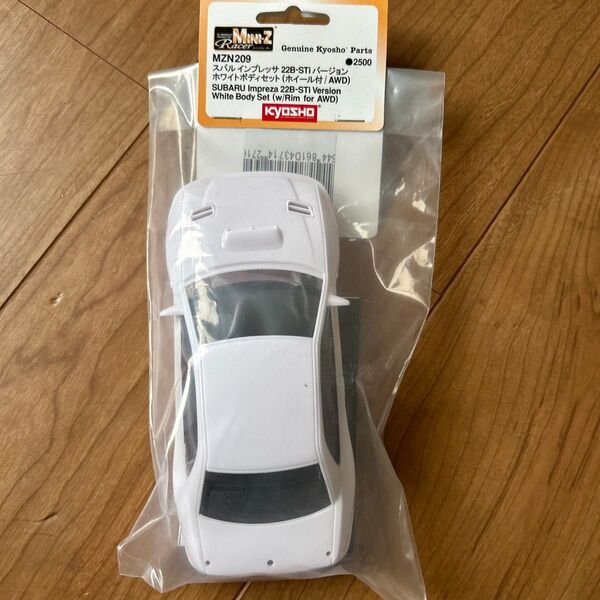 ミニッツ 京商 ホワイトボディセット スバルインプレッサ22B-STi version