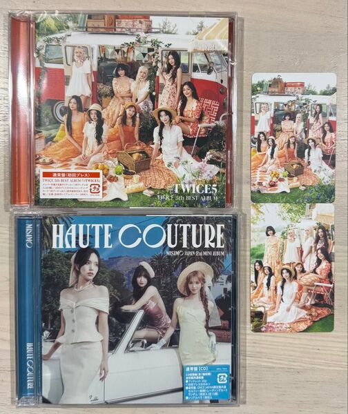 タワレコ アルバム CD トレカ シリアル 通常盤 ミサモ #twice5