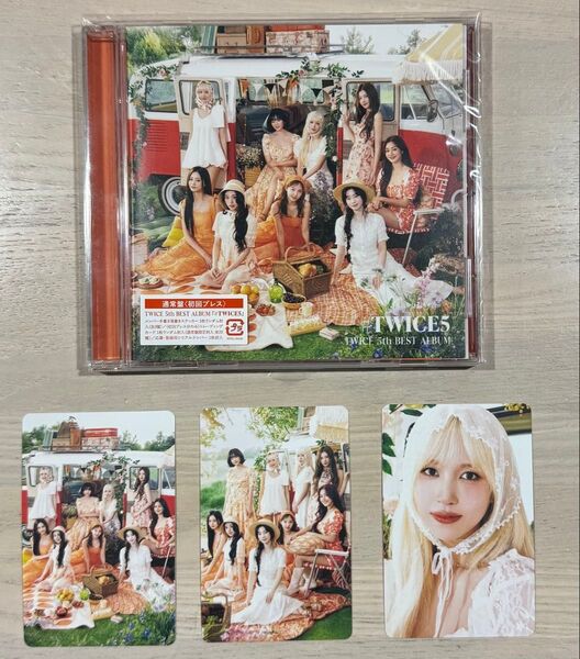 タワレコ アルバム CD トレカ シリアル 通常盤 ミナ #twice5