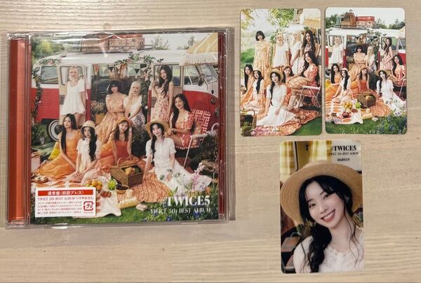 タワレコ アルバム CD トレカ シリアル 通常盤 ダヒョン #twice5