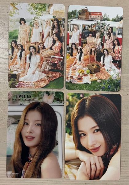 タワレコ アルバム CD トレカ シリアル 通常盤 サナ #twice5
