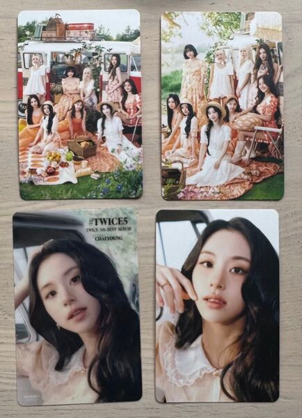 タワレコ アルバム CD トレカ シリアル 通常盤 チェヨン #twice5