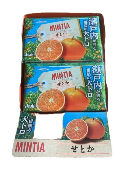 アサヒ ミンティア せとか 50粒【10個セット】賞味期限2025.8