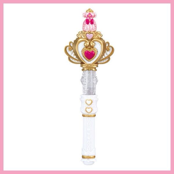 プリキュアオールスターズ★なりきりプリキュアDX★ファイトコレクション クリスタルプリンセスロッド ガシャポン★キュアフローラ