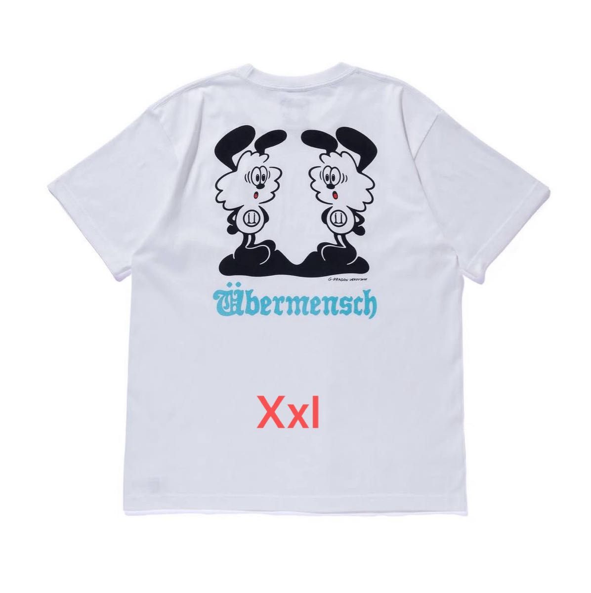 VERDY x G-DRAGON Ubermensch T-Shirt WHITE size XL｜Yahoo