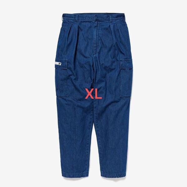 WTAPS 25ss Milt2301 / Trousers Cotton Denim Indigo size XL