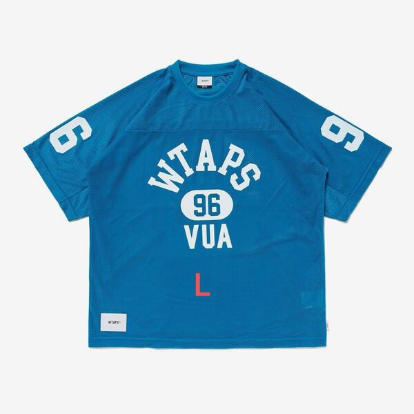 wtaps 25ss QB / SS / POLY TURQOUISE SIZE L