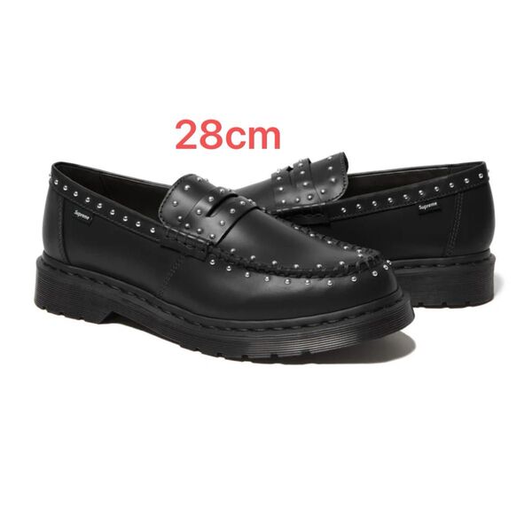Supreme × Dr.Martens Studded Penton Loafer "Black" size 28cm