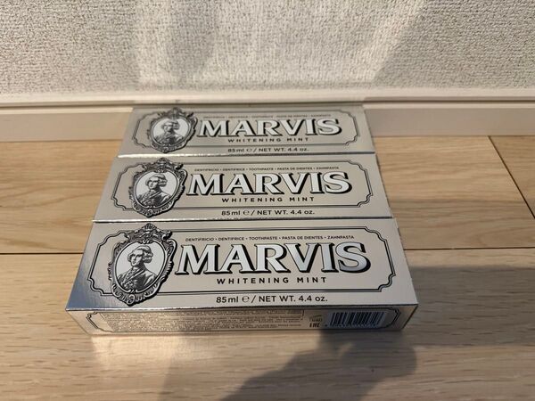 MARVIS マービス 歯磨き粉 85ml ホワイトニングミント 3本