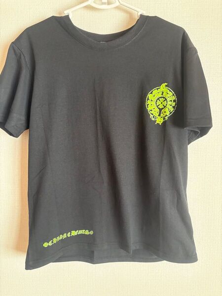 アメリカン クロムハーツ?風 Tシャツ ブラック