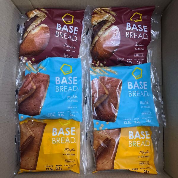 BASEBREAD ベースブレッド6袋 完全栄養食 ベースフード ダイエット