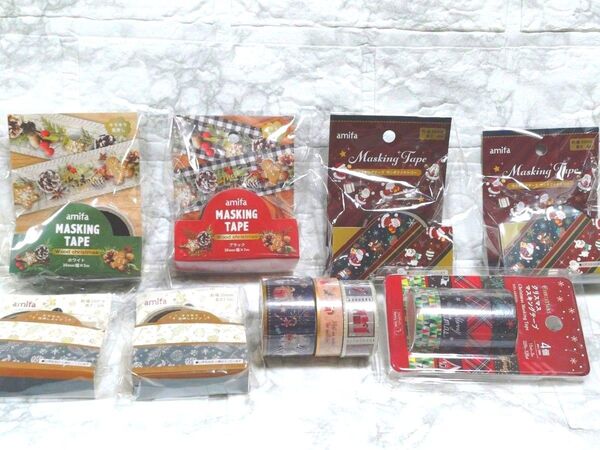 マスキングテープ まとめ売り クリスマス② 13本