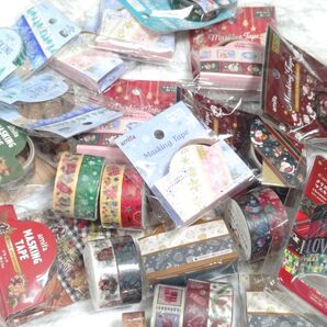 クリスマス柄 マスキングテープ 20点(30本)以上 まとめ売り