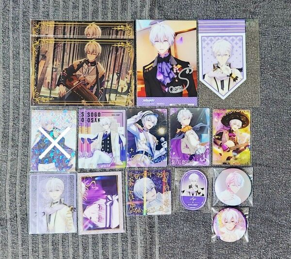 アイドリッシュセブン アイナナ 特典 クリアカード ポストカード 缶バッジ ステッカー ムビナナ 逢坂壮五