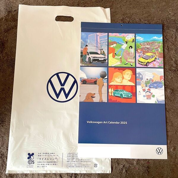 【新品】フォルクスワーゲン 2025年 カレンダー 壁掛け Volkswagen VW