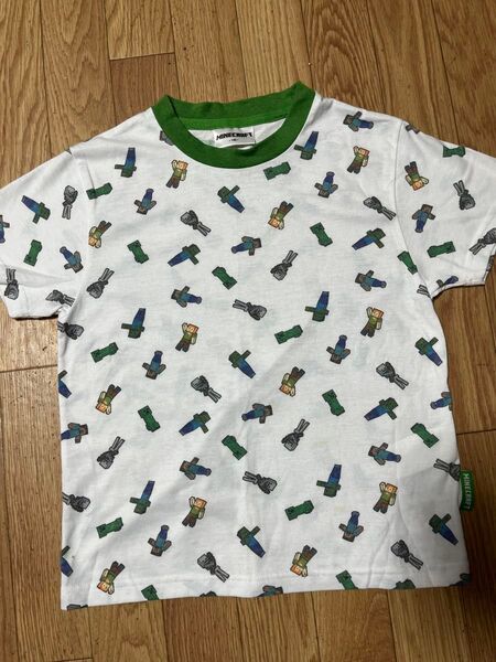 マイクラ総柄 半袖Tシャツ140 マインクラフト