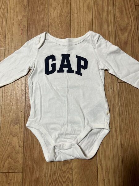 baby gap長袖 ボディスーツロンパース70 6-12month