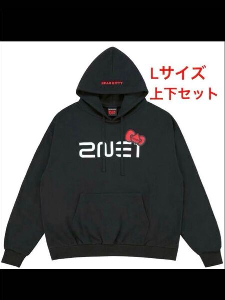 値下げ中 2NE1 HELLO KITTY フーディー スウェットパンツ キティ コラボ