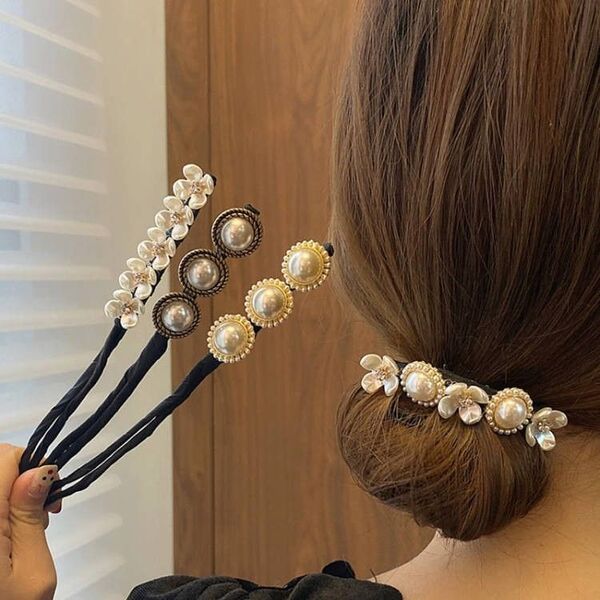 2本セットヘアピンかんざし バレッタ 髪をアップ用 バレッタ ヘッドドレス ヘアアクセサリー 成人式 和装 卒業式 髪飾り