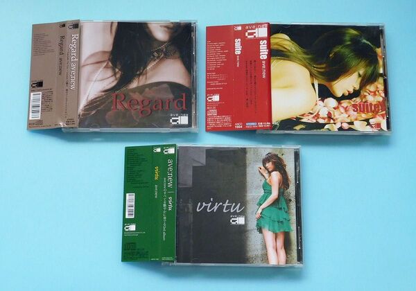 CD3枚セット ave;new / Regard, suite, virtu 佐倉紗織