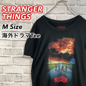 大人気海外ドラマTee★STRANGER THINGS ストレンジャーシングス ネットフリックス Tシャツ アメリカ USA 古着