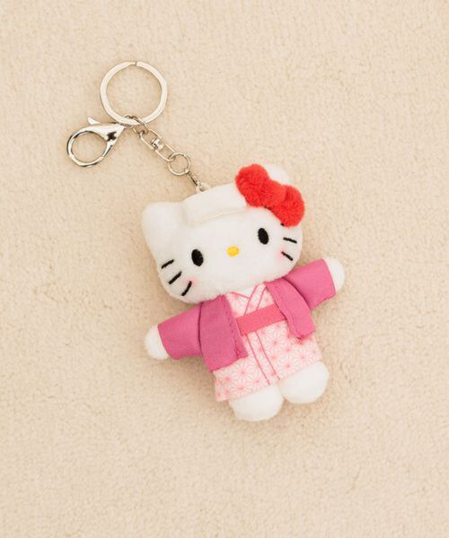 ハローキティ LOWRYS FARM Me% トイキーホルダー4 温泉