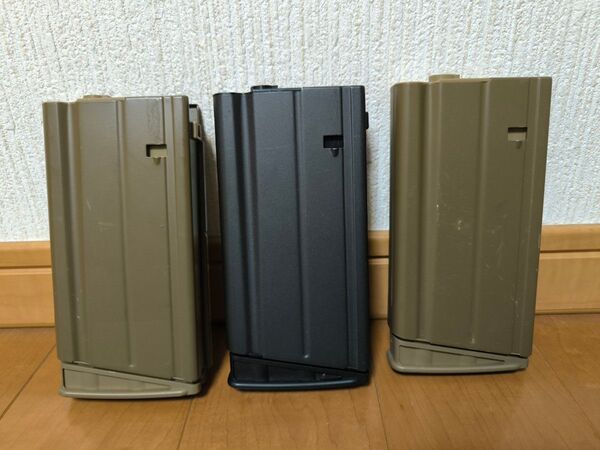 東京マルイSCAR-HスカーH540連多弾マガジン3本セット次世代電動ガンフラットダークアース&ブラック