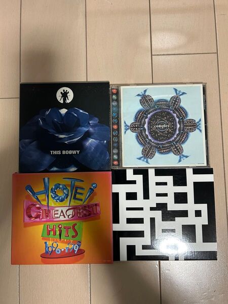 布袋寅泰 BOOWY COMPLEX 4枚セット