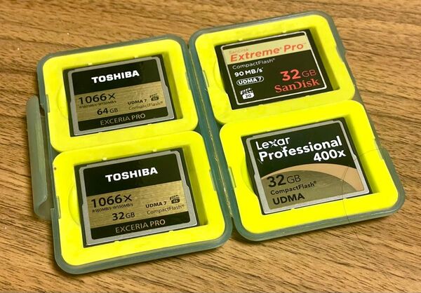 コンパクトフラッシュ 4枚セット