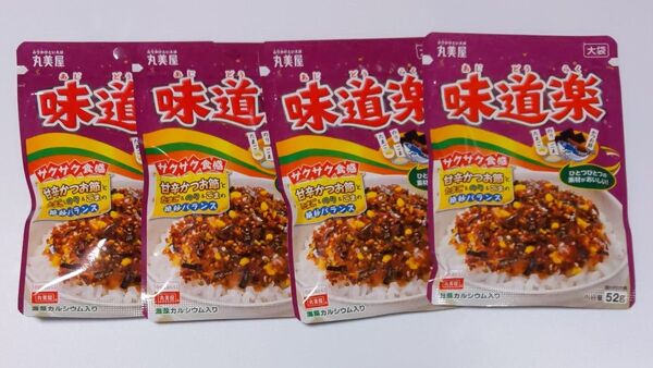 丸美屋 ふりかけ 味道楽 大袋52グラム×4個