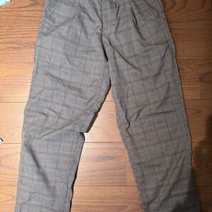 GRAMICCI グラミチ BEAMS 別注 チェック ユーティリティパンツ グレー