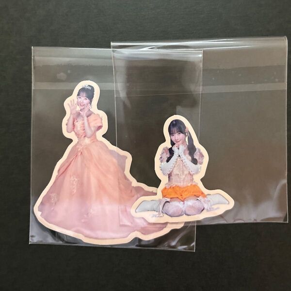 CUTIE STREETきゅーすと ラッフルくじ ひたむきシンデレラ 川本笑瑠 ステッカー2種
