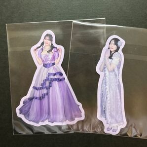 CUTIE STREETきゅーすと ラッフルくじ ひたむきシンデレラ 真鍋凪咲 ステッカー2種