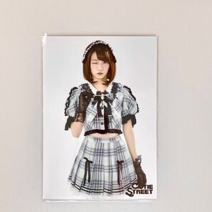 CUTIE STREETきゅーすと 生写真 チェック衣装 板倉可奈