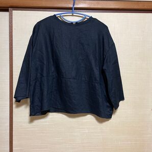 作家ものリネンプルオーバー 麻