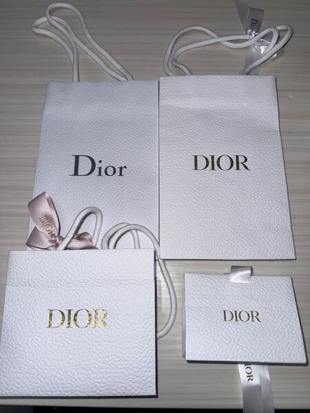 Dior ショッパー 空箱 紙袋 4点セットディオール