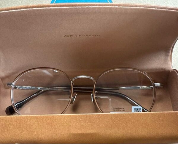Zoff きりまる コラボ メガネ 度なし ゾフ