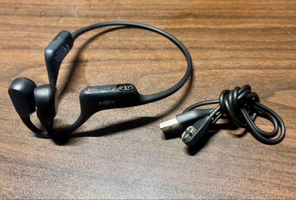 AFTER SHOKZ/AEROPEX/COSMIC BLACK/骨伝導イヤホン