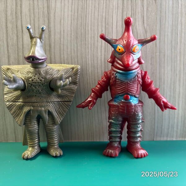 ウルトラマン 怪獣 ソフビ ( ヒッポリト星人・ガンダー ) 2体セット