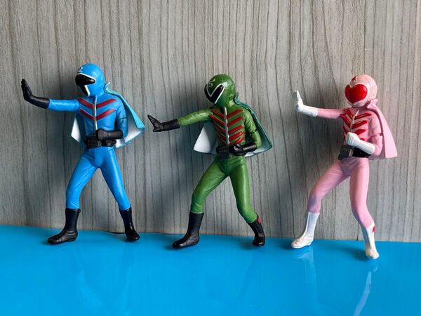 秘密戦隊ゴレンジャー( アオレンジャー・ミドレンジャー・モモレンジャー )