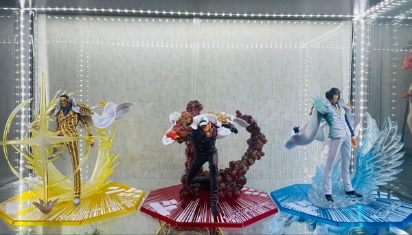 フィギュアーツZERO 赤犬 黄猿 青雉 三大将セット 【開封品】