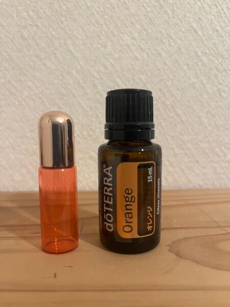 doTERRA オレンジ15ml エッセンシャルオイル ロールオンボトル付き