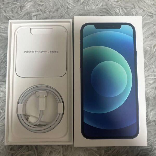iPhone12 Blue 256GB 空箱 付属品付き ブルー Apple iPhone