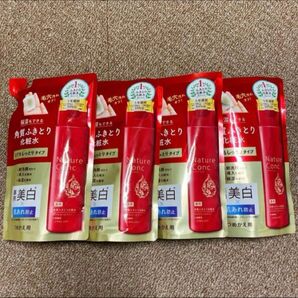 ナリス化粧品 ネイチャーコンク 薬用 クリアローション とてもしっとり つめかえ用180ml×4