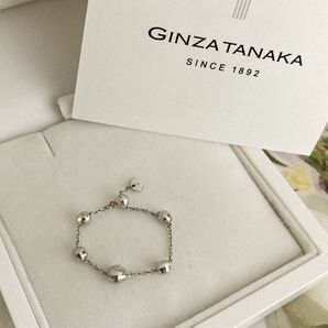 【完売品】GINZA TANAKA 純プラチナPt リング 指輪 田中貴金属