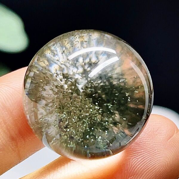 ガーデンクォーツ 丸玉 スフィア 庭園水晶 幽霊水晶【超美品】 16