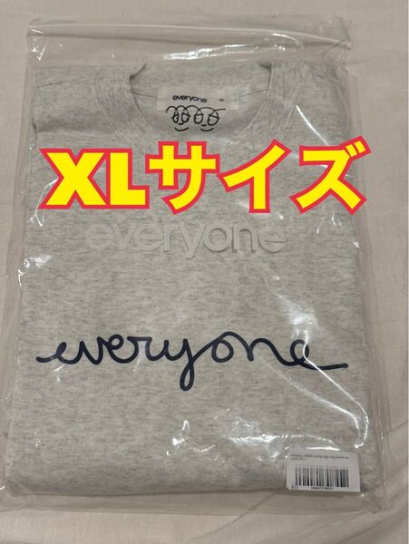【XLサイズ】everyone j.30000 rooftop logo long sleeve tee (ASH)