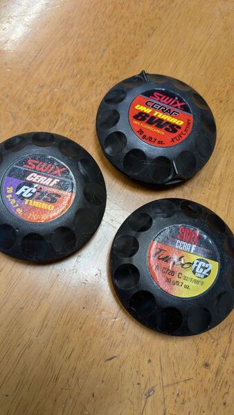 SWIX スキースタートワックス CERA F 3個セット