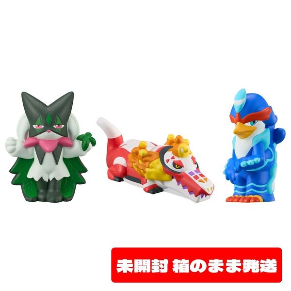 ポケットモンスター 食玩 ポケモンキッズ ゴー!ゴー!パルデア地方編 マスカーニャ ラウドボーン ウェーニバル