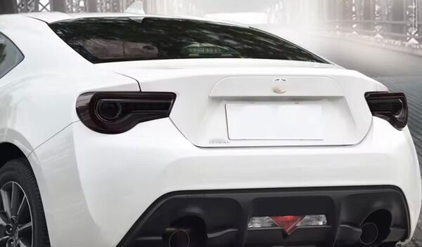 トヨタ86 BRZ zn6 zc6 後期用 スモークテールランプカバー